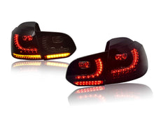 VLAND LED Tail Lights Assembly Sequential Lamps for VW Golf 6 MK 6 GTI R 08-14