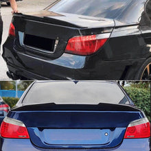 Rear Spoiler Trunk Wing Lip Gloss Black For BMW 5 Series E60 2003-2010