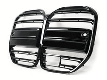 Double Line Front Bumper Center Grille For BMW 4 Series G22 G23 2 Door 2020-2024