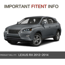 LED Headlights For 2013-2015 Lexus RX270 RX300 RX350 Animation