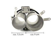 Matte Carbon Fiber Exhaust Tips for Audi RS6 C7 C8 RS7 Akrapovic Style Tailpipes