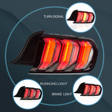 Clear LED Tail Lights Sequential For Ford Mustang 2015-2020 W/5 Modes set