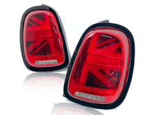 Sequential Red/Smoke LED Tail Lights For 14-19 Mini Cooper F55/56/57