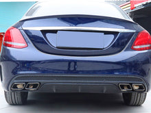 Black Exhaust Pipe Muffler Tips for Mercedes Benz C-Class W205 C205 A205 S205 C63 AMG 2015-2018 et70