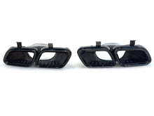 Gloss Black Quad Exhaust Tips for Mercedes-AMG GT GT-S GT-C 2020+ Facelift C190 X290