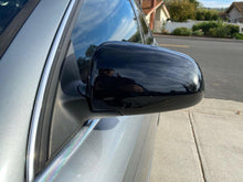 Side Mirror Cover Caps Replacement Glossy Black For AUDI A4 B6 B7 2002-2008 A6 2005-2008 mc53