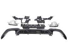 Glossy Black Rear Diffuser Square Outlet for BMW 3-Series G20 Sport Bumper 19-21