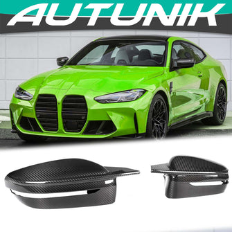 Dry Carbon Fiber Mirror Covers Replace for BMW G20 G22 G26 G30 G11 G12 G14 G15 G16 LHD mc153