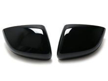L+R Glossy Black Wing Mirror Cover Caps for Mercedes A Cl. W177 V177 CLA C118 X118 19-23