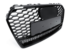 Glossy Black Front Grille Grill for Audi A7 4G C7 S7 S-line 16-18