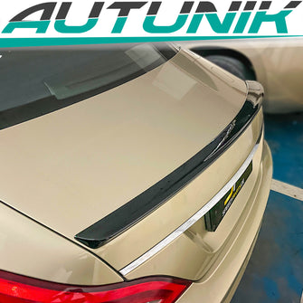 Gloss Black Trunk Spoiler For Mercedes Benz CLS C218 W218 Sedan