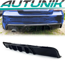 Gloss Black Rear Diffuser for BMW E82 E88 Sport Bumper 08-13