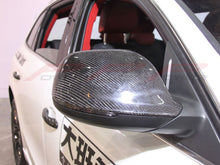 Real Carbon Fiber Side Mirror Cover Caps Replacement For AUDI Q5 SQ5 Q7 4L SQ7 2010-2015 W/O Lane Assist od22