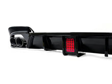 Gloss Black Rear Diffuser with LED Light Exhaust Tips For BMW 3 Series G20 G21 M Sport 19-21