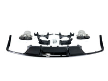 Cls63 Style Rear Diffuser Black Exhaust Tips for Mercedes Benz CLS C218 Sedan AMG Line 11-18