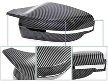 L+R Carbon Look Wing Mirror Cover Caps for BMW 3 Series G20 G21 5 Series G30 G31 7 Series G11 G12