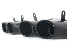 Gloss Black Rear Diffuser w/ Exhaust Tips For 2020–2024 Audi A4 B9.5 Non S-Line