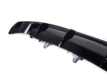 Rear Bumper Diffuser + Muffler Tips For Audi S6 A6 S-line C7.5 16-18