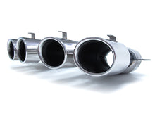 C43 Black Rear diffuser+Chrome Exhaust Tips For Mercedes Benz C-class C205 A205 Coupe AMG Line 15-20