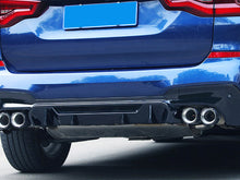 Glossy Black Rear Diffuser for BMW X3 G01 Sport Bumper 18-21