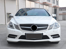 Front Diamond Grille Grill For Mercedes-Benz E-Class W207 C207 Coupe 2010-2013 W/O Camera