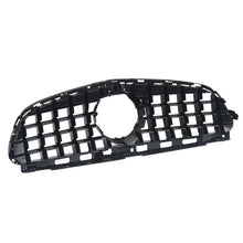 Front Grille Panamericana GT Glossy Black For Mercedes E Class W212 2014-2016