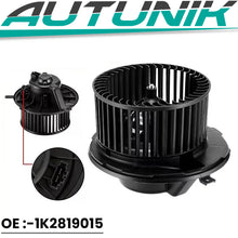 Heater Blower Motor Fan For VW Golf Mk5 Mk6 Golf Plus 03-16 1k2819015