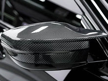 L+R Carbon Look Wing Mirror Cover Caps for BMW 3 Series G20 G21 5 Series G30 G31 7 Series G11 G12