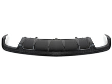 S6 Style Rear Diffuser Gloss Black For Audi A6 C7 4G S-Line 2015-2018