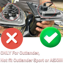 Power Heated Signal Door Wing Mirror Right Side For Mitsubishi Outlander 13-19