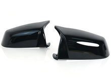 L+R Gloss Black O/S Wing Mirror Cover Caps for BMW 5 Series E60 E61 6 Series E63 E64 LCI 08-11