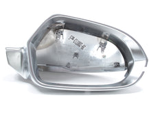 Matte Chrome Side Wing Mirror Cover for Audi A6 S6 C7 RS6 W/O Lane Assist 12-18