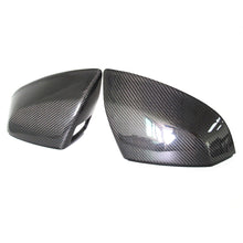 Real Carbon Fiber Side Mirror Cover Caps For Audi Q5 FY SQ5 Q7 4L Q7 4M SQ7 2018-2023 With Side Assist mc28