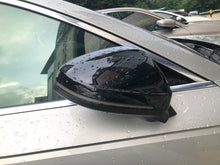 Glossy Black Side Mirror Cover Caps for Audi B9 A4 S4 RS4 A5 F5 S5 RS5 2018-2022 With Lane Assist mc72