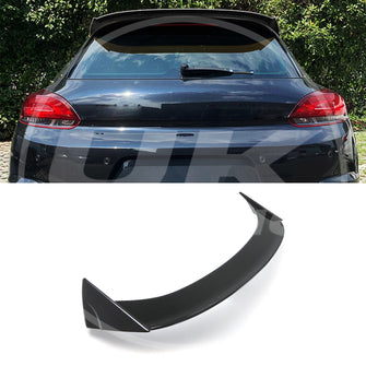 Gloss Black Rear Spoiler Boot Wing Roof Lip Extension For VW Scirocco MK3 08-14