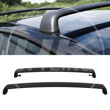 Cross Bars Black Roof Rails Pair Kit Full Width For Tesla Model Y 2020+
