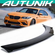 Gloss Black Rear Trunk Spoiler for BMW 2 Series F22 Coupe M2 F87 13-21