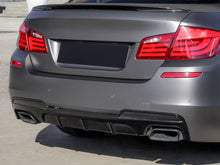 Gloss Black Rear Diffuser for BMW 5-Series F10 Sedan Sport Bumper 12-16