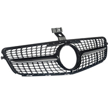 Front Grille Grill Diamond Black For Mercedes Benz C-Class W204 S204 2008-2014