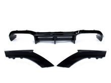 3PCS Glossy Black Rear Bumper Diffuser for BMW F80 M3 F82 M4 15-20