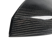 L+R Carbon Fiber Wing Mirror Cover Caps for Audi A3 S3 8V RS3 Without Lane Assist 13-20