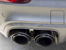 Sport Muffler Tail Tip Exhaust Pipe Black for Porsche Cayenne E-Hybrid 2018-2024