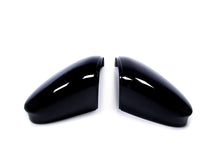 Glossy Black Side Mirror Cover Caps Replacement for VW Golf MK8 2022+ No Assist