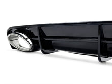 Rear Bumper Diffuser + Muffler Tips For Audi S6 A6 S-line C7.5 16-18