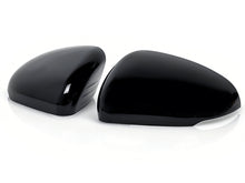 L+R Glossy Black Wing Mirror Cover Caps for Mercedes A Cl. W177 V177 CLA C118 X118 19-23