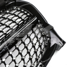 Gloss Black Diamond Front Grill Grille for Mercedes Benz CLA C117 2013-2019