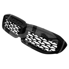 Gloss Black Diamond Front Kidney Grille For BMW 3 Series G20 G21 19-21