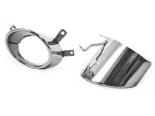 Rear Bumper Diffuser + Muffler Tips For Audi S6 A6 S-line C7.5 16-18