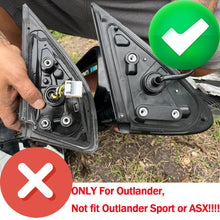 Power Heated Signal Door Wing Mirror Right Side For Mitsubishi Outlander 13-19