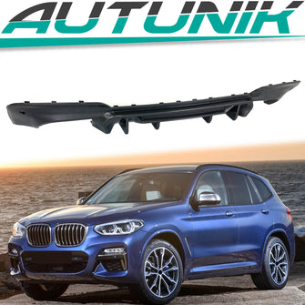 Rear Diffuser Spoiler for BMW G01 X3 M40i M-Sport Bumper 18-21